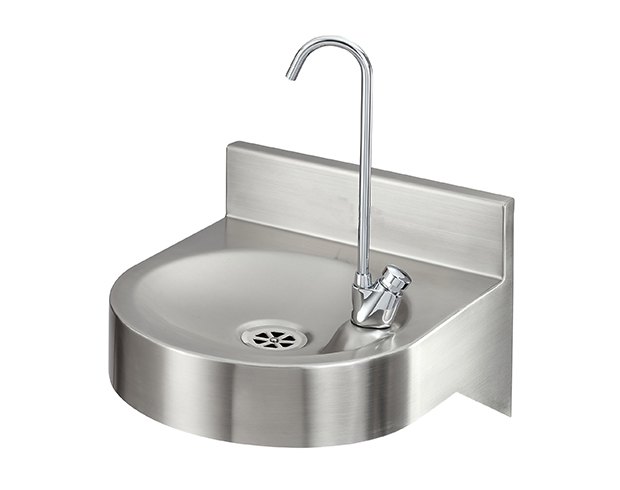 Wall hung drinking fountain