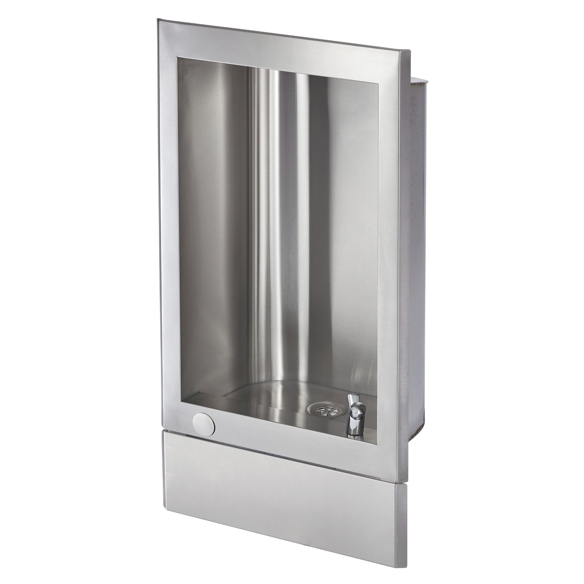 Wall Recessed Drinking Fountain Stainless Steel