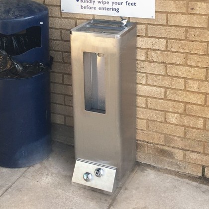 Foot Op Junior Height Bottle Filler & Drinking Fountain