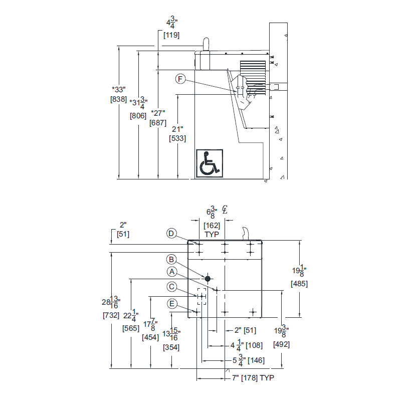 wall-mounted-stainless-steel-water-cooler-dimensions